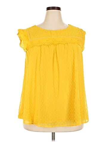 Rain Sleeveless Blouse (view 1)