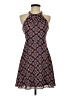 Express Paisley Blue Casual Dress Size 2 - photo 1
