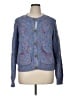 Sundance Tweed Blue Cardigan Size XL - photo 1
