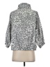 Ruby Rd. 100% Polyester Animal Print Gray Windbreaker Size S (petite) - photo 2