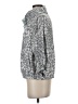 Ruby Rd. 100% Polyester Animal Print Gray Windbreaker Size S (petite) - photo 5