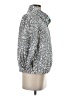 Ruby Rd. 100% Polyester Animal Print Gray Windbreaker Size S (petite) - photo 4