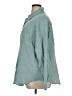 Torrid 100% Cotton Solid Teal Long Sleeve Button-Down Shirt Size 1X Plus (1) - photo 5