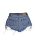 Missguided Blue Denim Shorts Size 4 Petite - photo 2