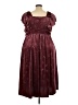 Eyeshadow Burgundy Cocktail Dress Size 2X - photo 2
