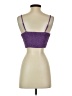 Shein 100% Polyester Purple Sleeveless Top Size 4 - photo 2