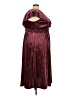 Eyeshadow Burgundy Cocktail Dress Size 2X - photo 4
