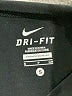 Nike 100% Polyester Black Long Sleeve Polo Size S - photo 7