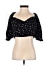Re:named Black 3/4 Sleeve Blouse Size S - photo 1