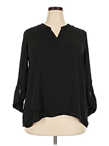 Simply Vera Vera Wang 3/4 Sleeve Blouse (view 1)