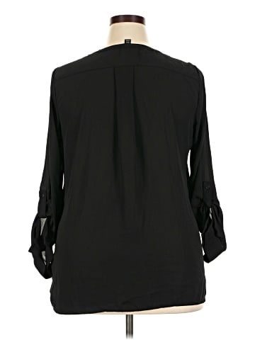 Simply Vera Vera Wang 3/4 Sleeve Blouse (view 2)