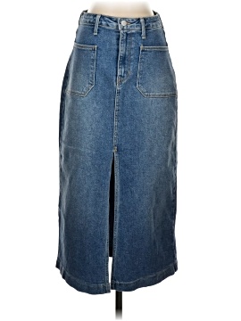 Just Black Denim Skirt