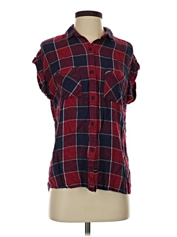 Rails Short Sleeve Button-Down Shirt (view 1)