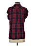 Rails 100% Rayon Plaid Red Short Sleeve Button-Down Shirt Size S - photo 2
