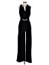 Fashion Nova Solid Black Jumpsuit Size L - photo 1