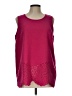 Katherine Barclay 100% Polyester Pink Sleeveless Top Size L - photo 1