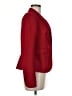 The Limited 100% Polyester Solid Red Blazer Size M - photo 4