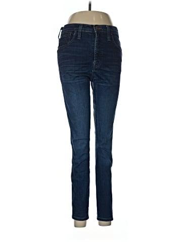 Madewell 10" High-Rise Skinny Jeans in Hayes Wash (view 1)