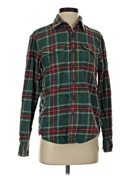 American Eagle Outfitters Long Sleeve Button-Down Shirt (view 1)