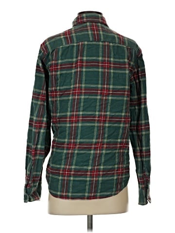 American Eagle Outfitters Long Sleeve Button-Down Shirt (view 2)