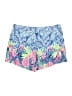 Lilly Pulitzer 100% Rayon Tropical Blue Shorts Size S - photo 2