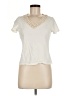 Chadwicks 100% Cotton Ivory Short Sleeve Top Size M - photo 1
