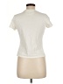Chadwicks 100% Cotton Ivory Short Sleeve Top Size M - photo 2
