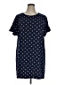 Old Navy Polka Dots Blue Casual Dress Size XL - photo 1