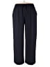 M&S 100% Polyester Solid Blue Casual Pants Size 18R - photo 1