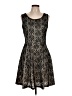 En Focus Studio 100% Polyester Black Cocktail Dress Size 12 - photo 1