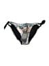 Chaser Graphic Black Swimsuit Bottoms Size M - photo 1