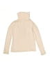 Crewcuts 100% Cotton Ivory Pink Long Sleeve Turtleneck Size 10 - photo 1