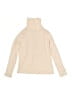 Crewcuts 100% Cotton Ivory Pink Long Sleeve Turtleneck Size 10 - photo 2
