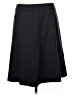 J.Crew 100% Wool Solid Black Wool Skirt Size 6 - photo 1