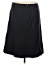 J.Crew 100% Wool Solid Black Wool Skirt Size 6 - photo 2