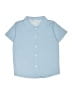 Unbranded Blue Short Sleeve Button-Down Shirt Size 10 - 11 - photo 1