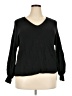 1.State Black Pullover Sweater Size 2X - photo 1