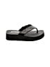 Skechers Black Flip Flops Size 6 - photo 1