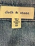 Cloth & Stone 100% Lyocell Blue Sleeveless Button-Down Shirt Size XS - photo 4