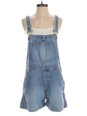 Ellos Overall Shorts (view 1)