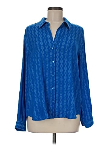 L'Agence Long Sleeve Blouse (view 1)