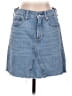 Everlane 100% Cotton Blue Denim Skirt Size 26 waist - photo 1