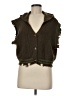 Cider 100% Acrylic Brown Sweater Vest Size M - photo 1