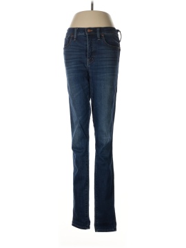 Madewell Taller 10" High-Rise Skinny Jeans in Danny Wash: TENCEL&trade; Denim Edition (view 1)