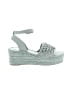 Tory Burch Gray Wedges Size 10 1/2 - photo 1