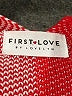 First Love 100% Acrylic Hearts Red Sweater Vest Size S - photo 7