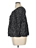 Old Navy 100% Rayon Black 3/4 Sleeve Blouse Size XL - photo 5