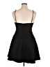 Lush 100% Polyester Solid Black Cocktail Dress Size XL - photo 2