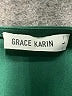 Grace Karin Solid Green Cocktail Dress Size L - photo 7