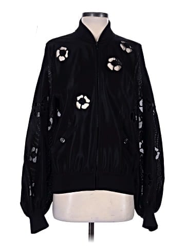 Chanel Floral Cut-out Bomber Jacket  (view 1)